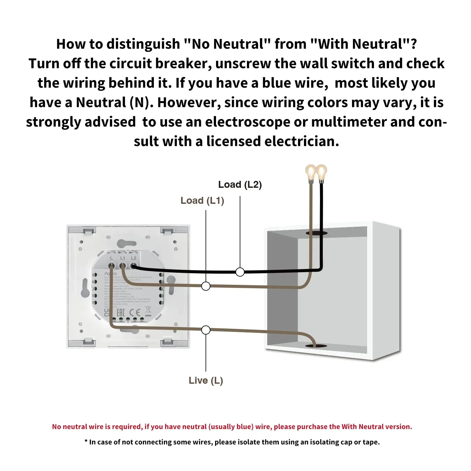 Smart Wall Switch H1 (No Neutral) - Image 12